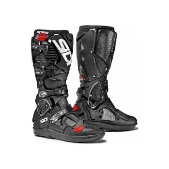 Moto obuv MX Boty SIDI CROSSFIRE 3 SRS BLACK/BLACK, Velikost 43