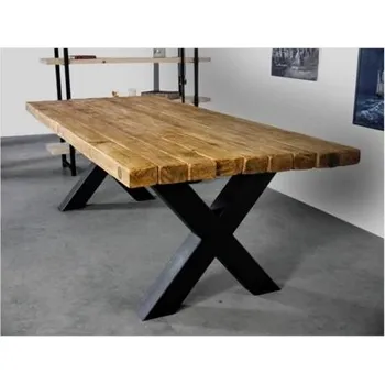 Jídelní stůl Industriální stůl - konferenční jednací rozměry stolu 220x75x100cm