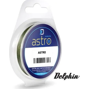 Delphin ASTRO 8 pletená návazcová šňůra 20 m průměr: 0,17 mm