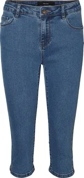 Dámské džíny Vero Moda Hot Seven Nw Dnm Slit Knicker Mix Noos Medium Blue Denim