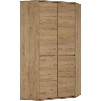 Šatní skříň SHETLAND rohová šatní skříň 21