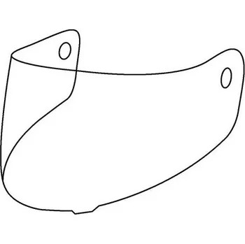 Helma na motorku Náhradní plexi na helmu LS2 FF399 Valiant - různé druhy Barva: Čirá