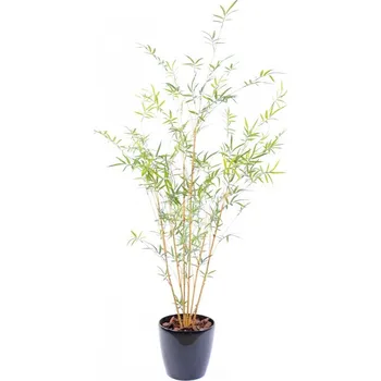 umělá květina Luxusní umělý BAMBUS FINE NATURAL PLAST, 195cm