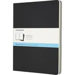 Moleskine Sešity tečkované XL 3 ks černé