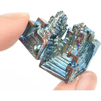 Přírodní kámen Krystal bismut barevný 20.1g