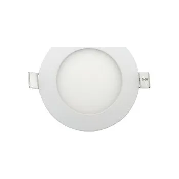 LED panel LED vestavný mini panel 6W kruh bílý 390 lm 4000K