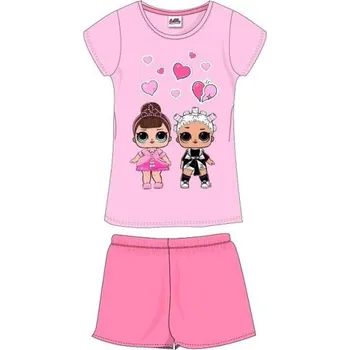 Dívčí pyžamo UNITED Dětské pyžamo L.O.L. Surprise Hearts bavlna růžové Velikost: 98 (3 roky)