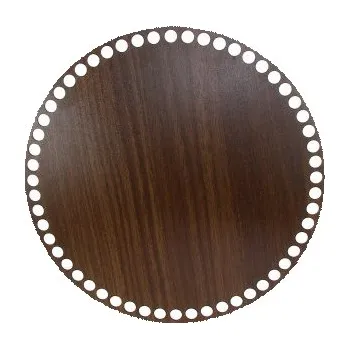 Dno na košík ořech kruh 25cm