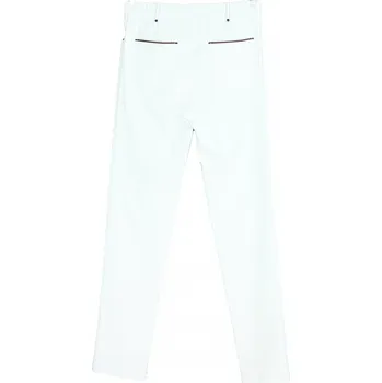 Dámské oblečení Dámské kalhoty v pase na gumu 038 - Gonera bílá 40