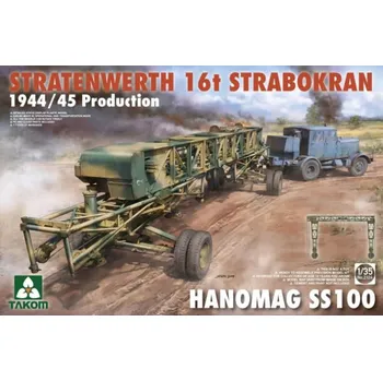 Plastikový model Takom 1/35 Stratenwerth 16T Strabokran 1944/45 Production