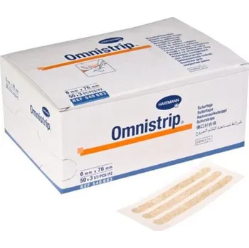 Náplast Hartmann Omnistrip 6 mm x 76 mm 50 x 3 ks
