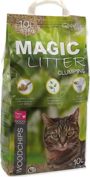 Podestýlka pro kočku Magic Cat Magic Litter Woodchips 10 l