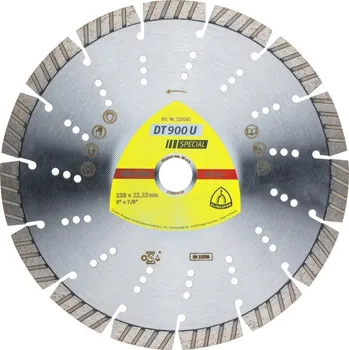 Řezný kotouč Klingspor DT900U 230 x 22,23 mm