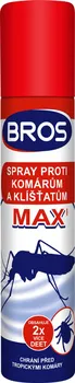 Repelent BROS Max sprej proti komárům a klíšťatům 90 ml