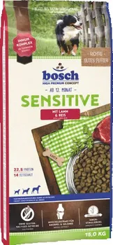 Krmivo pro psa Bosch Tiernahrung Dog Sensitive Lamb/Rice