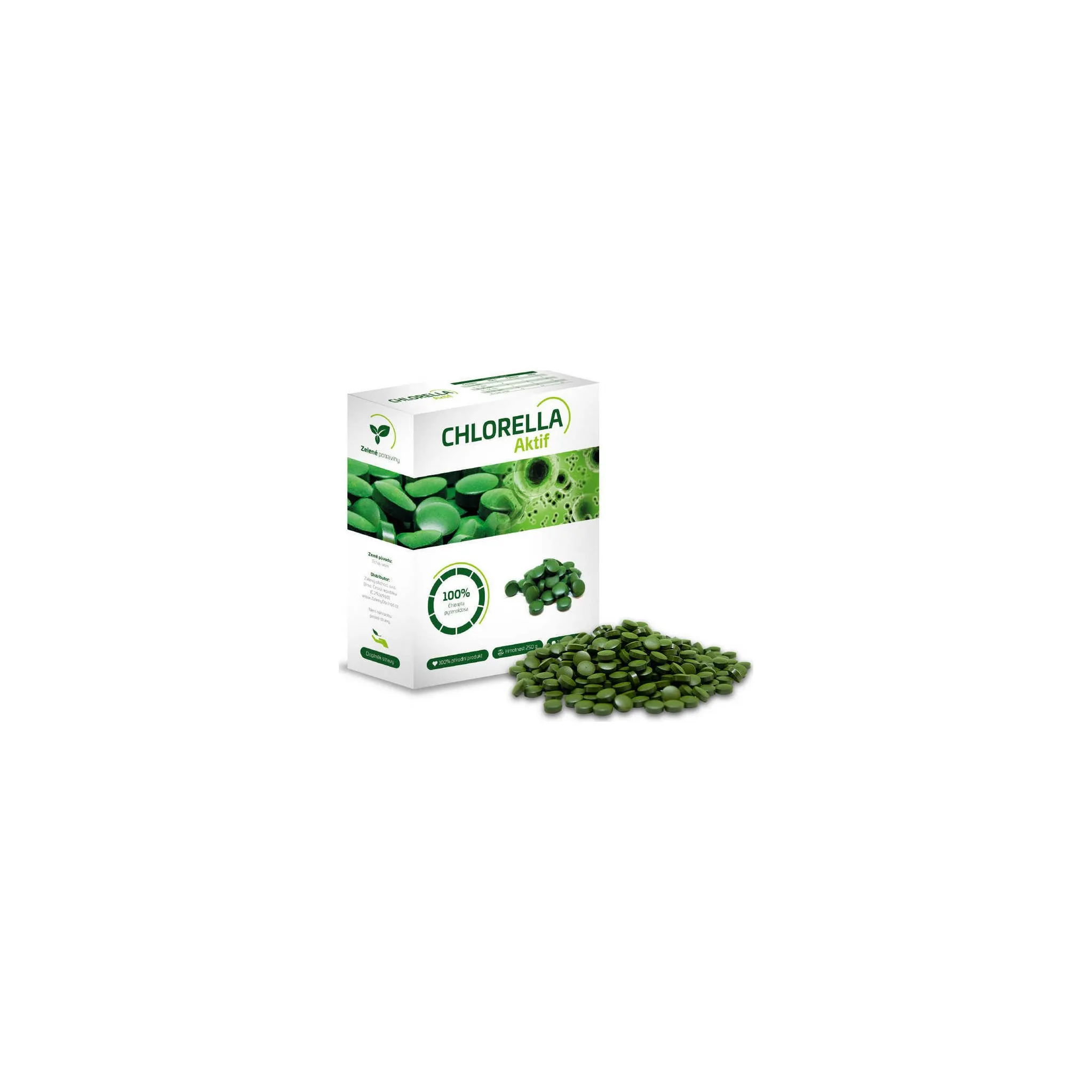Fotografie 1 - Přírodní produkt Aktif Chlorella 250 g
