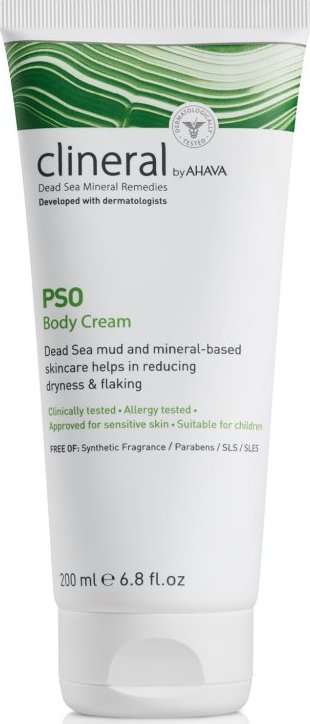 AHAVA Clineral PSO Tělový krém 200ml