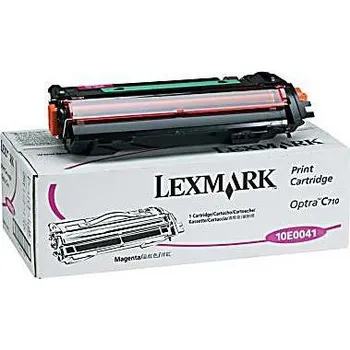 Lexmark 10E0041 purpurový (magenta) originální toner