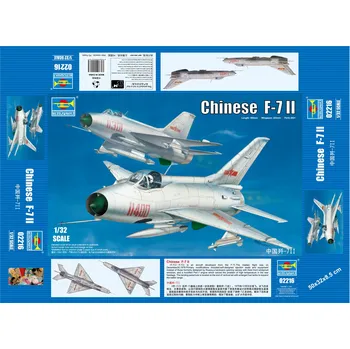 Plastikový model Trumpeter 1/32 F-7II