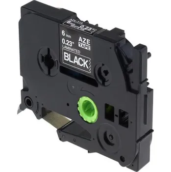 Pásek do tiskárny Kompatibilní páska s Brother TZ-315 / TZe-315, 6mm x 8m, bílý tisk / černý podklad