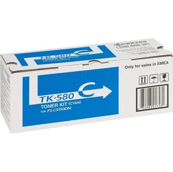 Kyocera Mita TK-580C azurový (cyan) originální toner