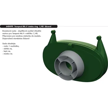 Plastikový model Eduard 1/48 Tempest Mk.V intake ring (EDUARD)