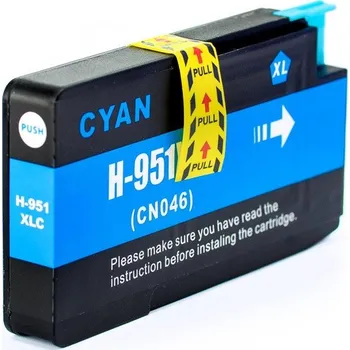 Kompatibilní cartridge s HP 951XL CN046A azurová (cyan)