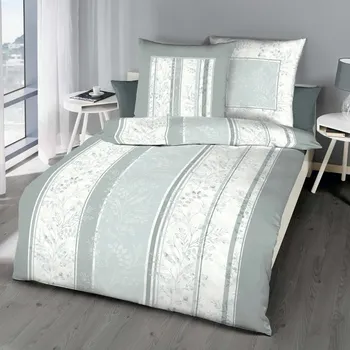 Povlečení Kaeppel | Povlečení Filigree jade, 140x200, 70x90 - makosatén