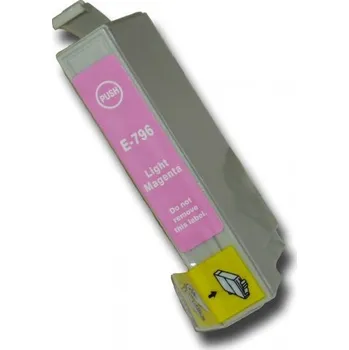 Epson T0796 světle purpurová (light magenta) kompatibilní cartridge