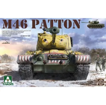 Plastikový model Takom 1/35 M46 Patton
