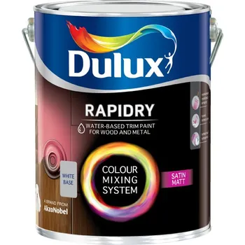 univerzální barva Dulux Rapidry Satin Matt Base Ex Deep 4,5 l