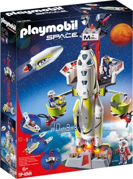 Stavebnice Playmobil Playmobil 9488 Raketa se startovací rampou