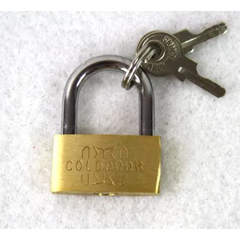 Visací zámek COLDDOOR Visací zámek - zlatý