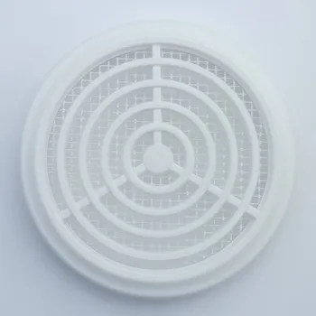 Obklad Větrací mřížka kruhová 90mm ABS - bílá