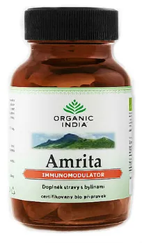 Přírodní produkt Organic India Amrita EN Bio 60 cps.
