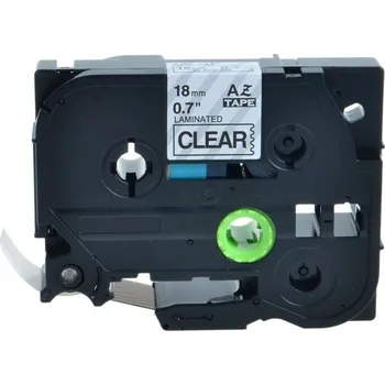 Pásek do tiskárny Kompatibilní páska s Brother TZ-141 / TZe-141, 18mm x 8m, černý tisk / průhledný podklad