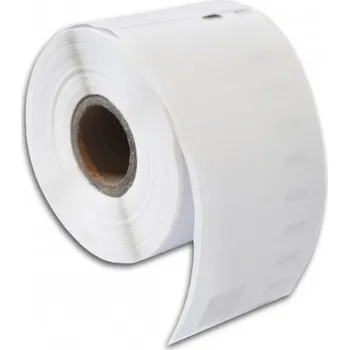 Kotouček do pokladny a tiskárny štítků Kompatibilní etikety s Dymo 99015, 54mm x 70mm, bílé, role