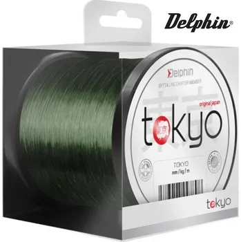 Monofil Delphin TOKYO zelený 1 m průměr: 0,286 mm