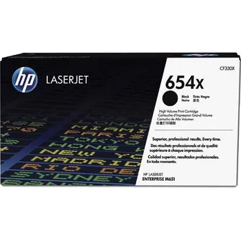 Počítačové příslušenství HP 654X CF330X černý (black) originální toner