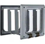 Trixie 4 funkční dvířka s nástavci šedé