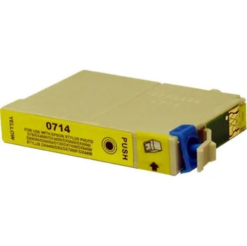 Epson T0714 žlutá (yellow) kompatibilní cartridge