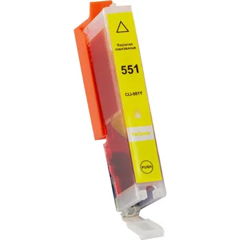 Canon CLI-551XL žlutá (yellow) kompatibilní cartridge
