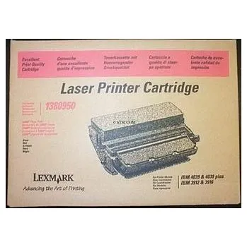 Lexmark 1380950 černý (black) originální toner