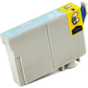 Epson T0795 světle azurová (light cyan) kompatibilní cartridge