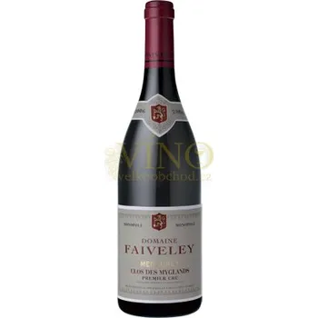 Víno Domaine Faiveley Mercurey Premier Cru AOC Clos des Myglands francouzské červené víno z Bourgogne