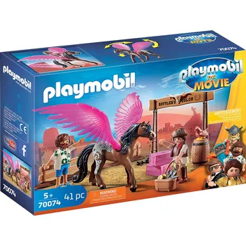 Stavebnice Playmobil Playmobil The Movie 70074 Marla, Del a kůň s křídly 