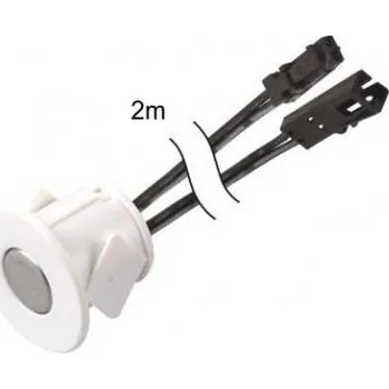 LED osvětlení LED21 Dotykový MINI spínač se stmívačem 36W bílý pro jednobarevné LED pásky a žárovky