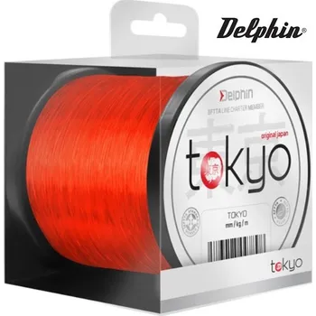 Monofil Delphin TOKYO oranžový 1 m průměr: 0,286 mm