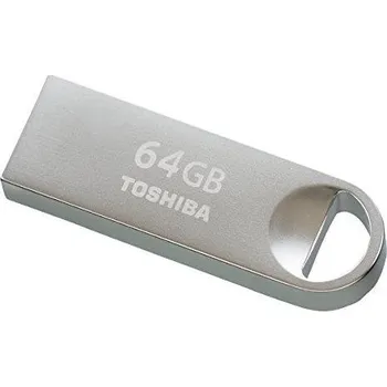 USB flash disk Toshiba Transmemory U401 64 GB stříbrný (THN-U401S0640E4)