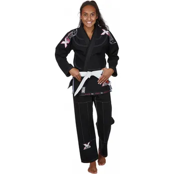JU-SPORTS Dámské závodní kimono Jiu Jitsu -AMAZONA BJJ EXTREM 2.0 černé Velikost: F4